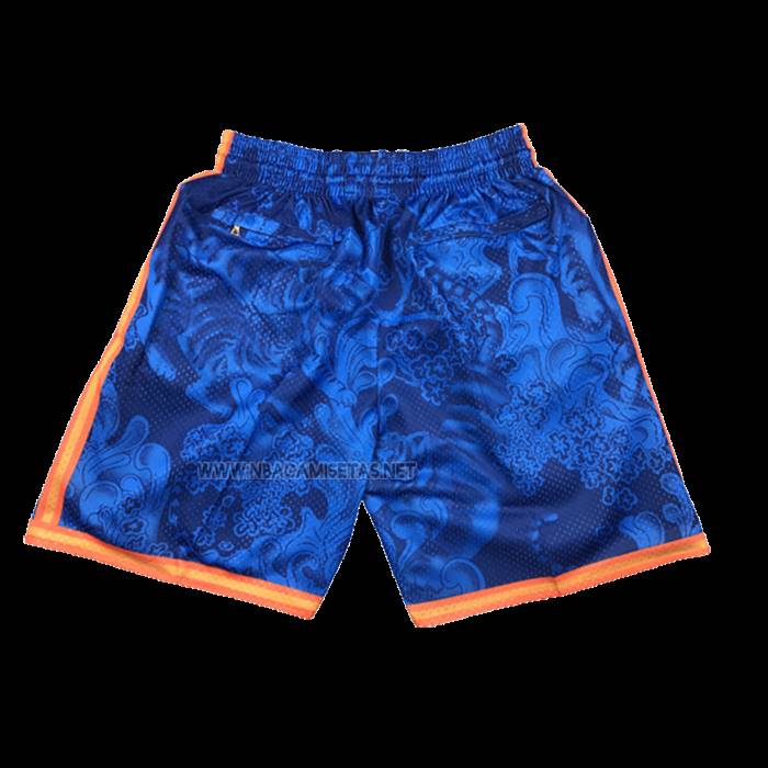 Pantalone New York Knicks Special Year Of The Tiger Azul